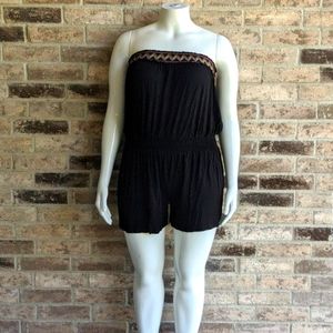 American Rag sleeveless black romper